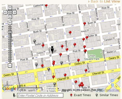 Open Table Mapping