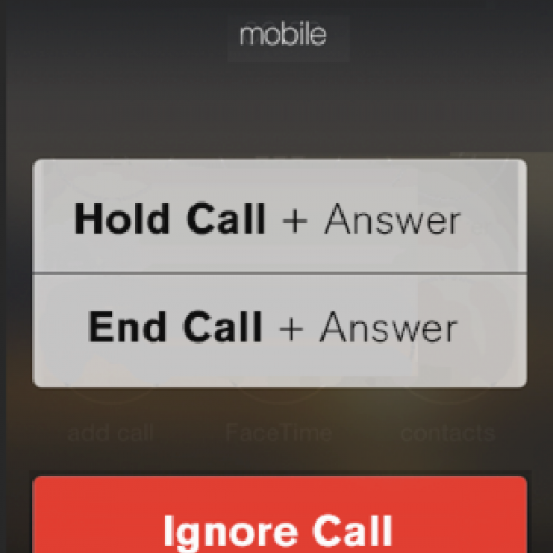 How Apple Broke Call Waiting in iOS 7