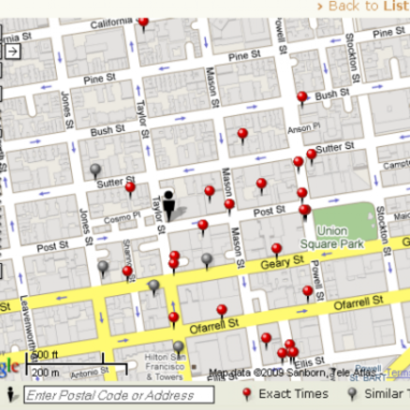 Open Table Mapping